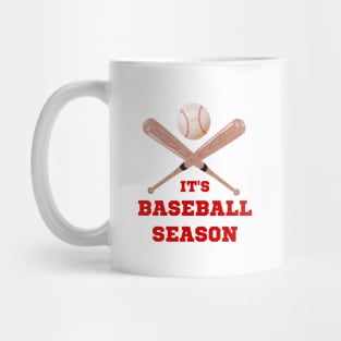 It's Baseball Season | Baseball Gift Ideas | Softball Gift Ideas | Sports Enthusiast | Game Day Mug